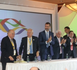 Mesa presidencial del Encuentro Empresarial Iberoamericano